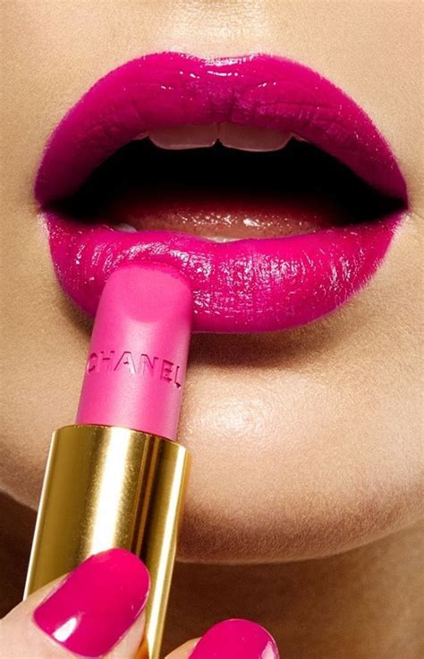 chanel bright pink lipstick|Chanel longwear lipstick.